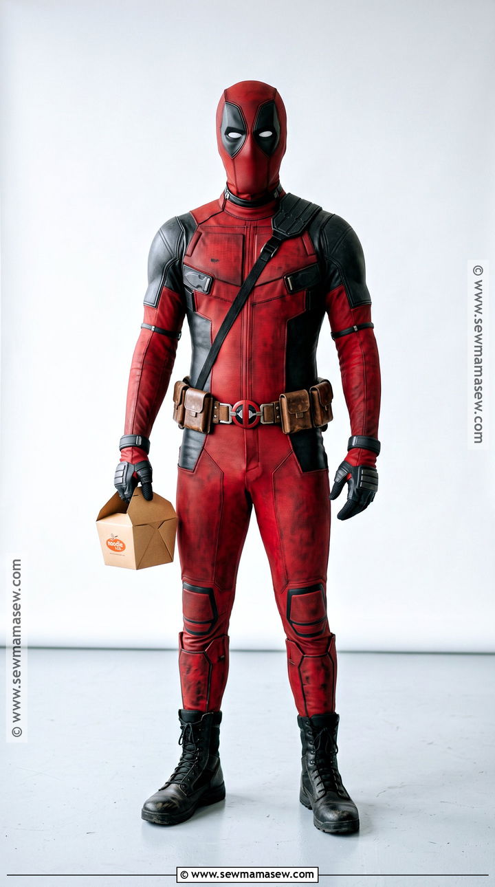 Deadpool Costume Without Weapons - 35 Halloween Costume Ideas for Men