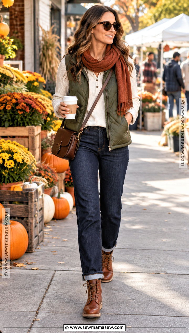 Deep Autumn Casual Weekend Outfit - 20 deep autumn wardrobe ideas
