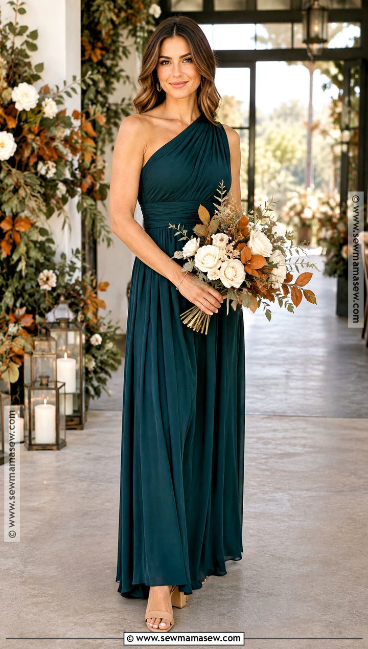 Deep Teal Convertible Bridesmaid Dress - 15 Deep Teal Bridesmaid Dresses Fall Wedding