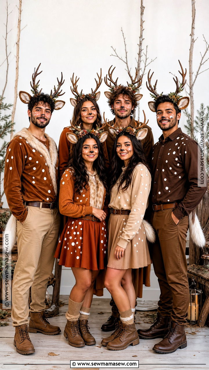 Deer Herd Group Costume - 50 deer costume ideas