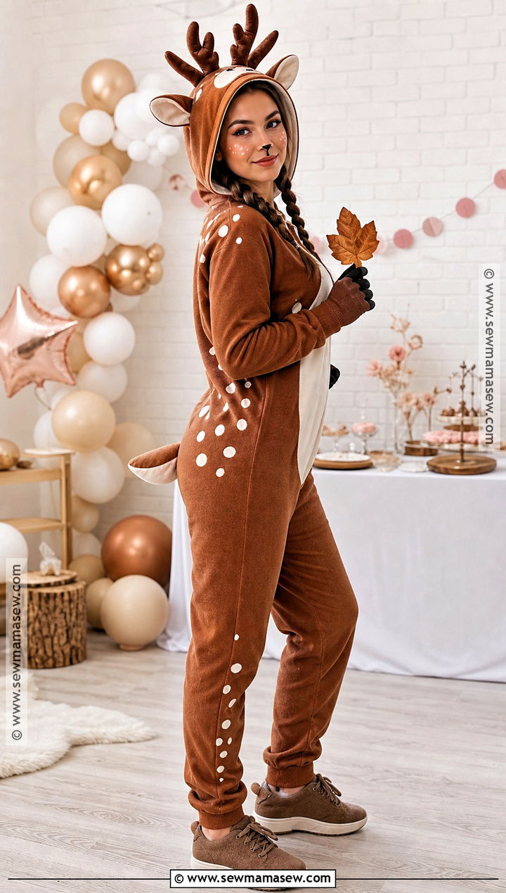 Deer Onesie Costume - 40 deer costume ideas for women