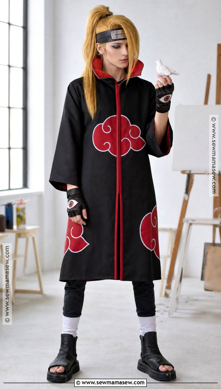 Deidara Akatsuki Costume - 30 naruto costume ideas