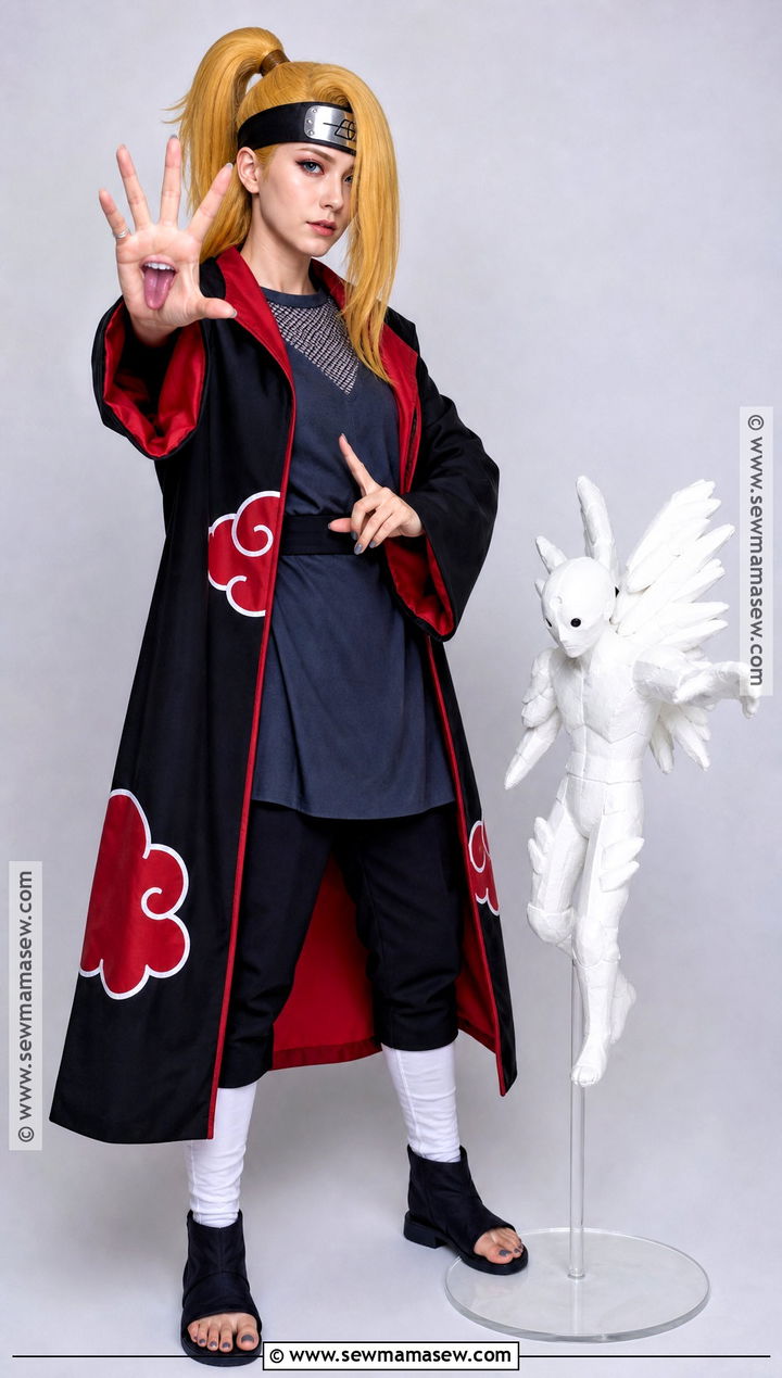 Deidara C3 Sculpture Cosplay - 30 deidara cosplay ideas