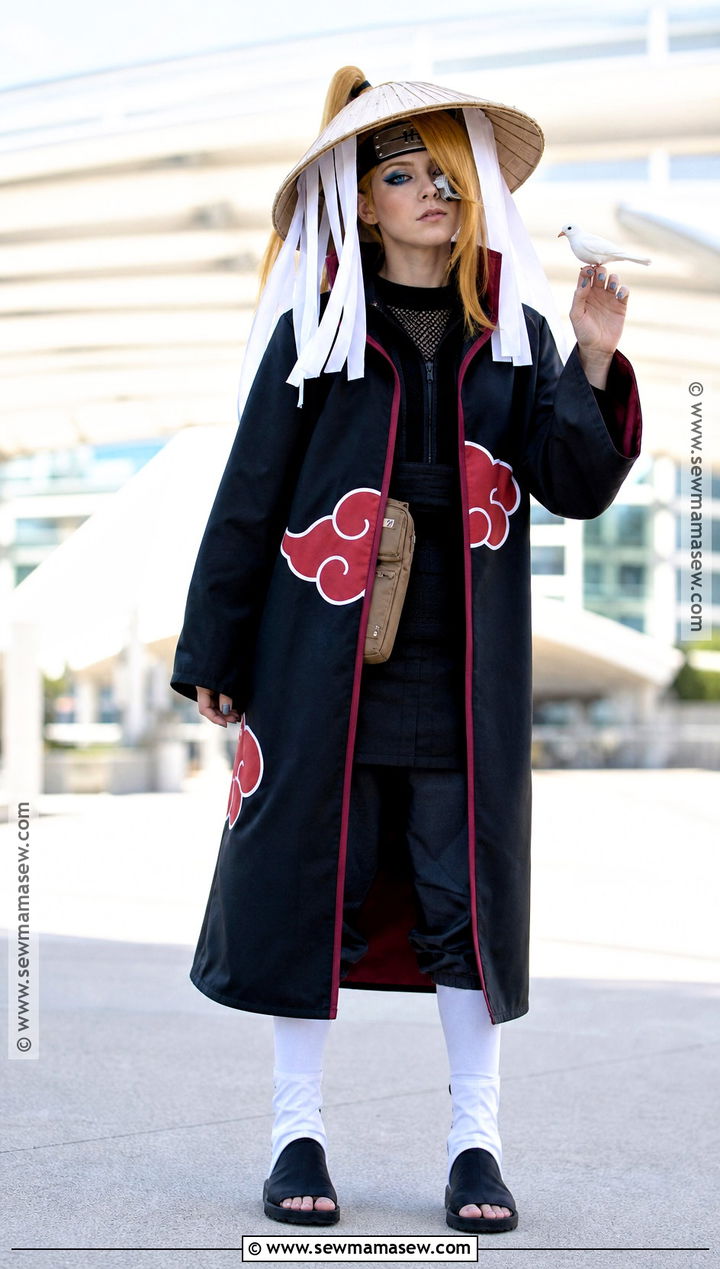 Deidara Cosplay With Akatsuki Straw Hat - 30 deidara cosplay ideas