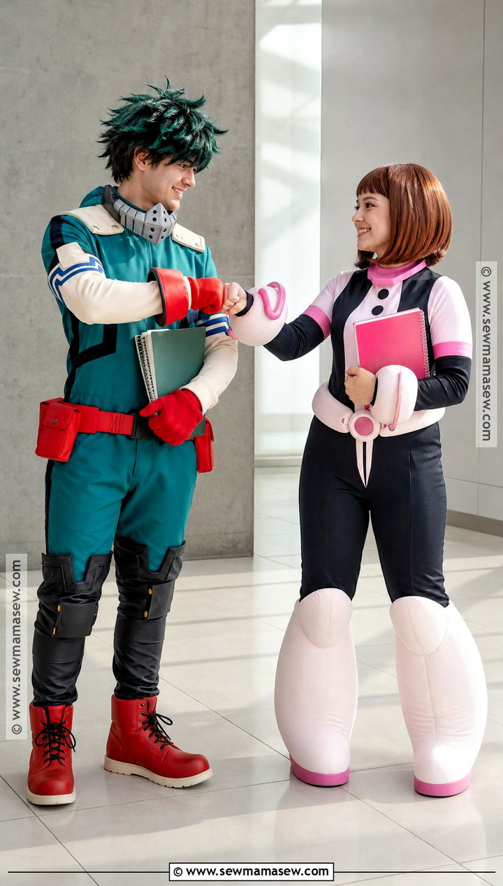 Deku And Uraraka Cosplay Duo - 30 cosplay duo ideas