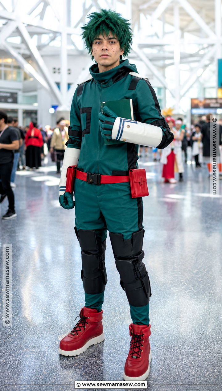 Deku Hero Costume With Green Jumpsuit - 30 bnha hero costumes ideas