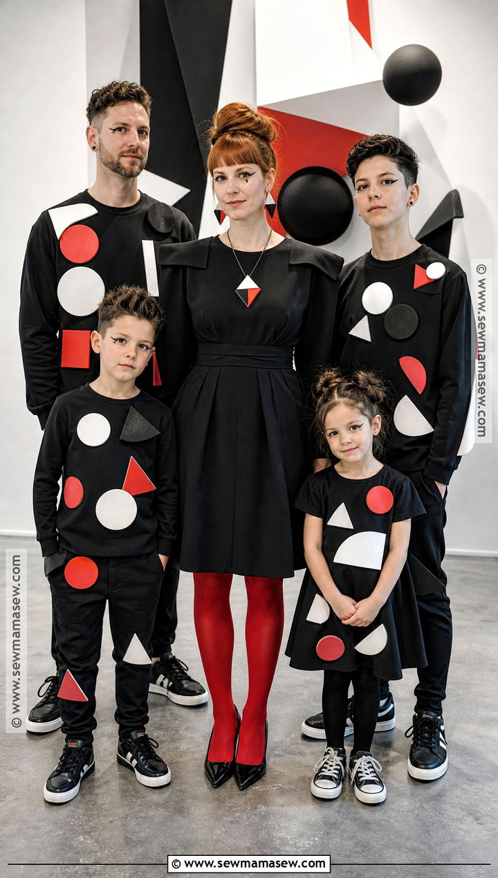 Delia Art Gallery Family Costume - 30 beetlejuice family costume ideas