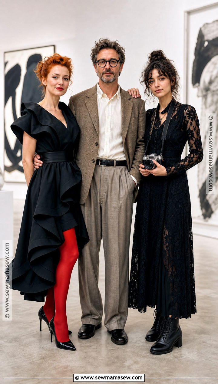 Delia Charles And Lydia Deetz Family Costume - 30 beetlejuice family costume ideas