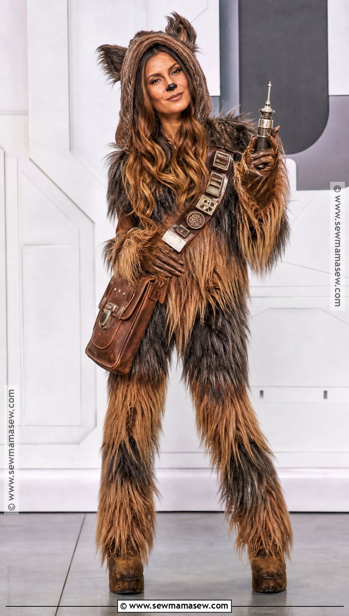 Deluxe Chewbacca Cosplay With Layered Fur - 30 chewbacca costume ideas for women