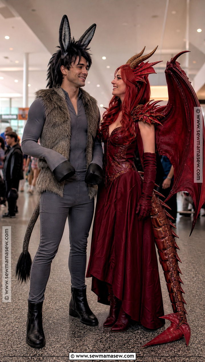 Deluxe Donkey And Dragon Cosplay Costume - 35 donkey and dragon costume ideas