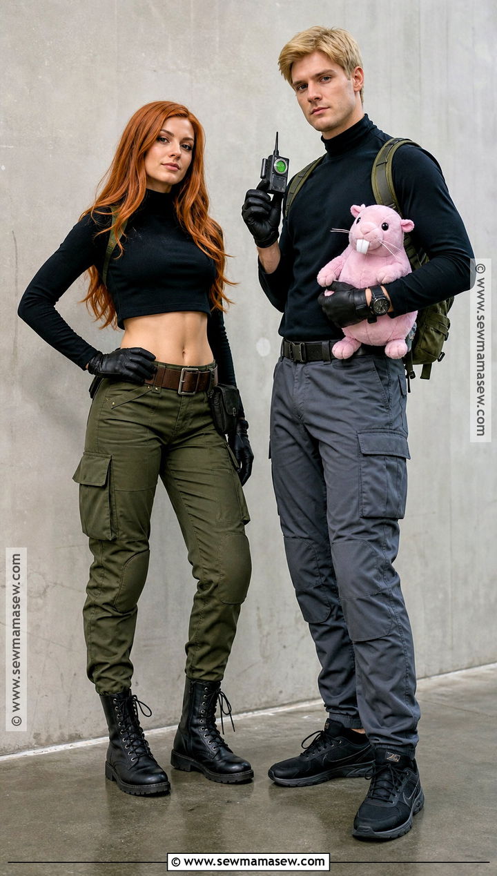 Deluxe Kim Possible And Ron Stoppable Cosplay Costume - 30 kim possible and ron stoppable costume ideas