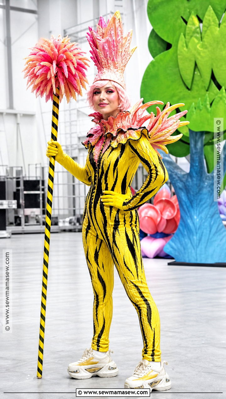 Deluxe Lorax Tree Costume With Oversized Crown - 30 Lorax Tree Costume Ideas
