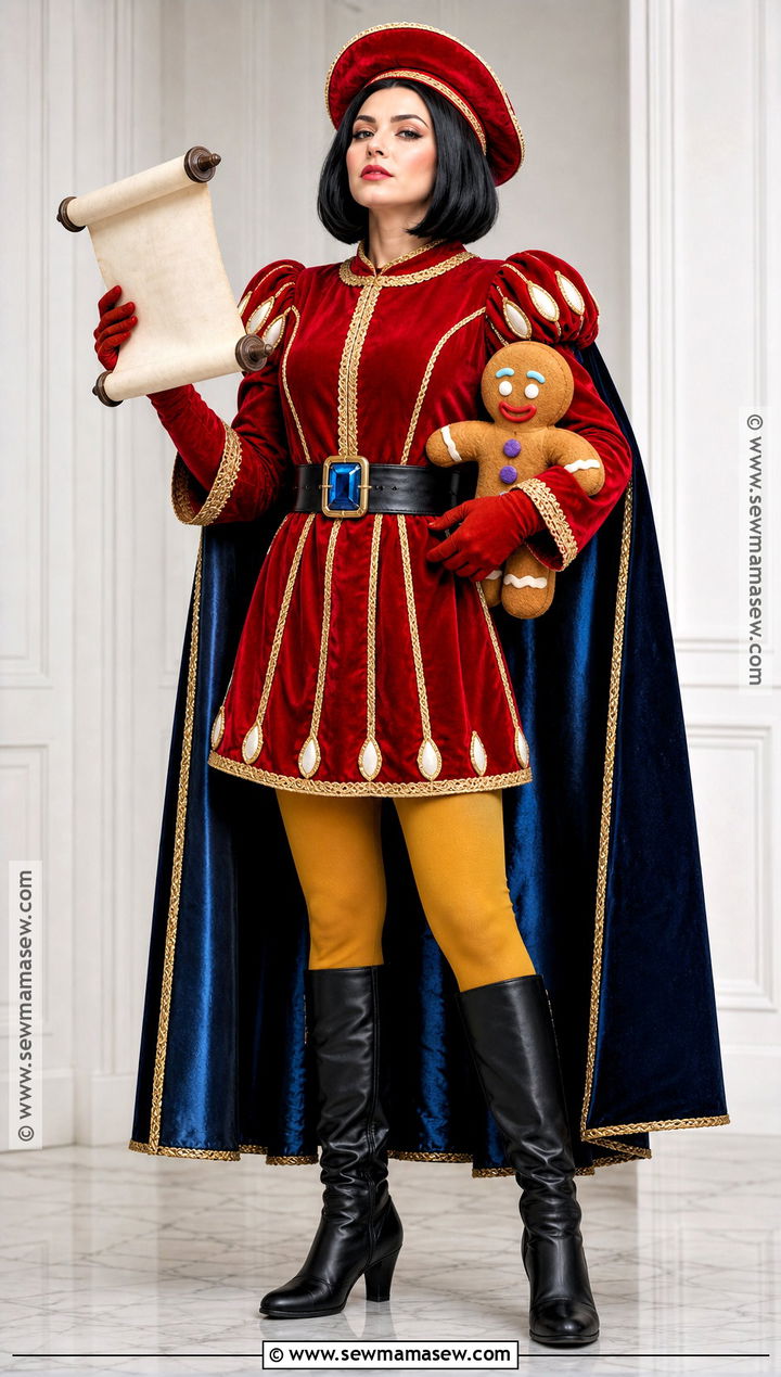 Deluxe Lord Farquaad Cosplay With Full Royal Details - 35 Lord Farquaad Costume Ideas for Women