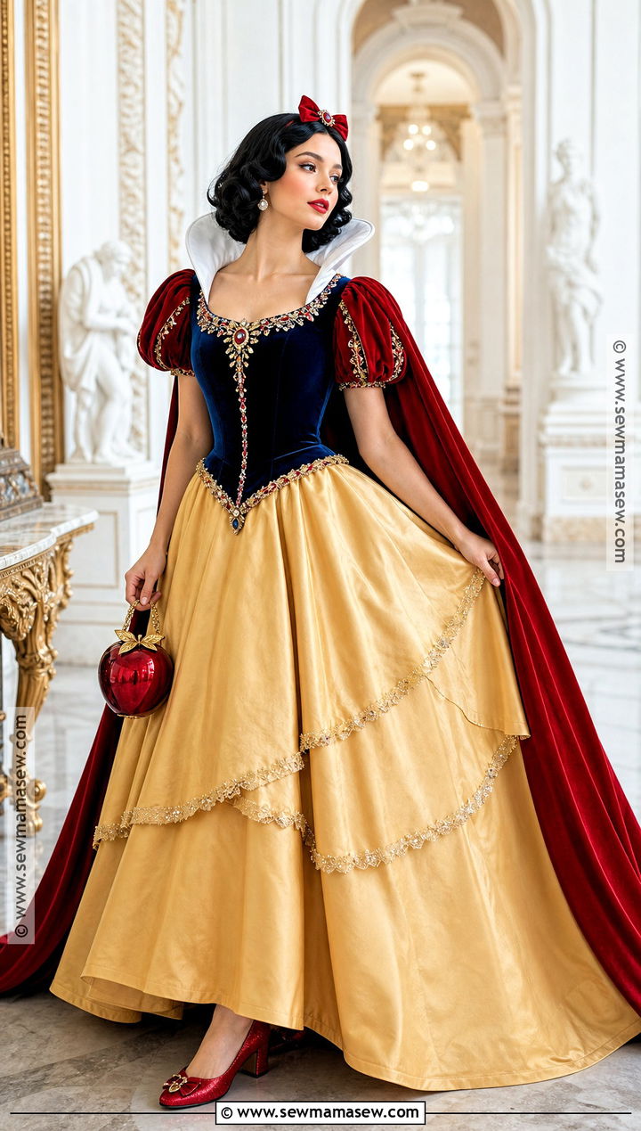 Deluxe Snow White Ball Gown Cosplay - 35 snow white cosplay ideas