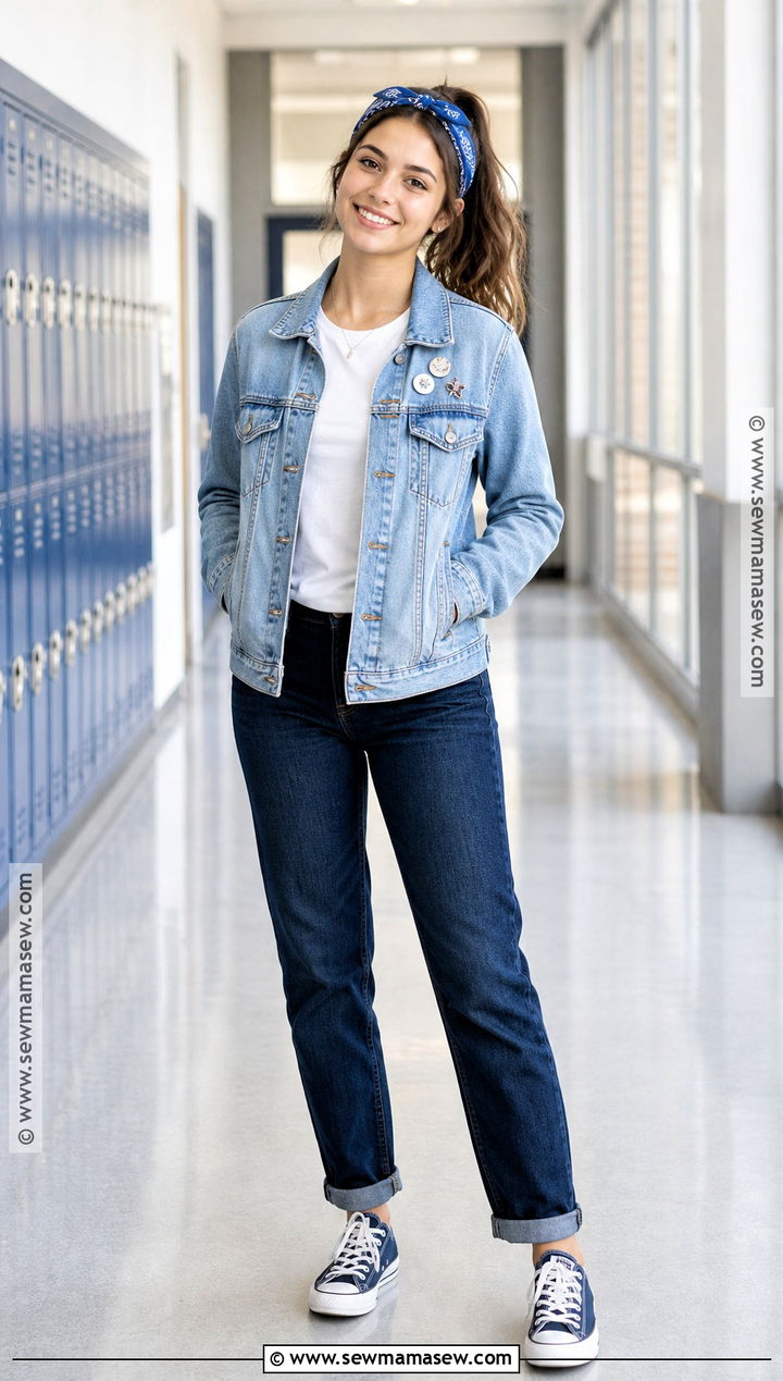 Denim Day Outfit - 30 Dress Up Days For School Spirit Weeks Ideas