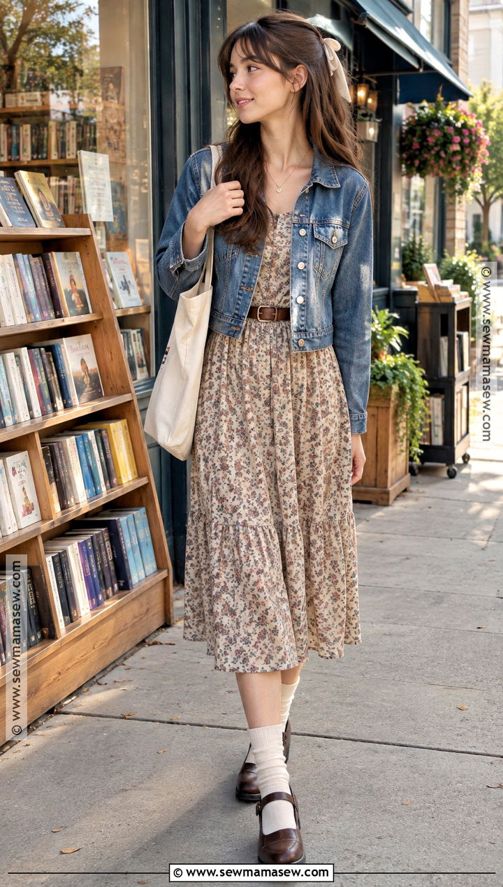 Denim Jacket Shoujo Fall Outfit - 20 Shoujo Fall Outfits