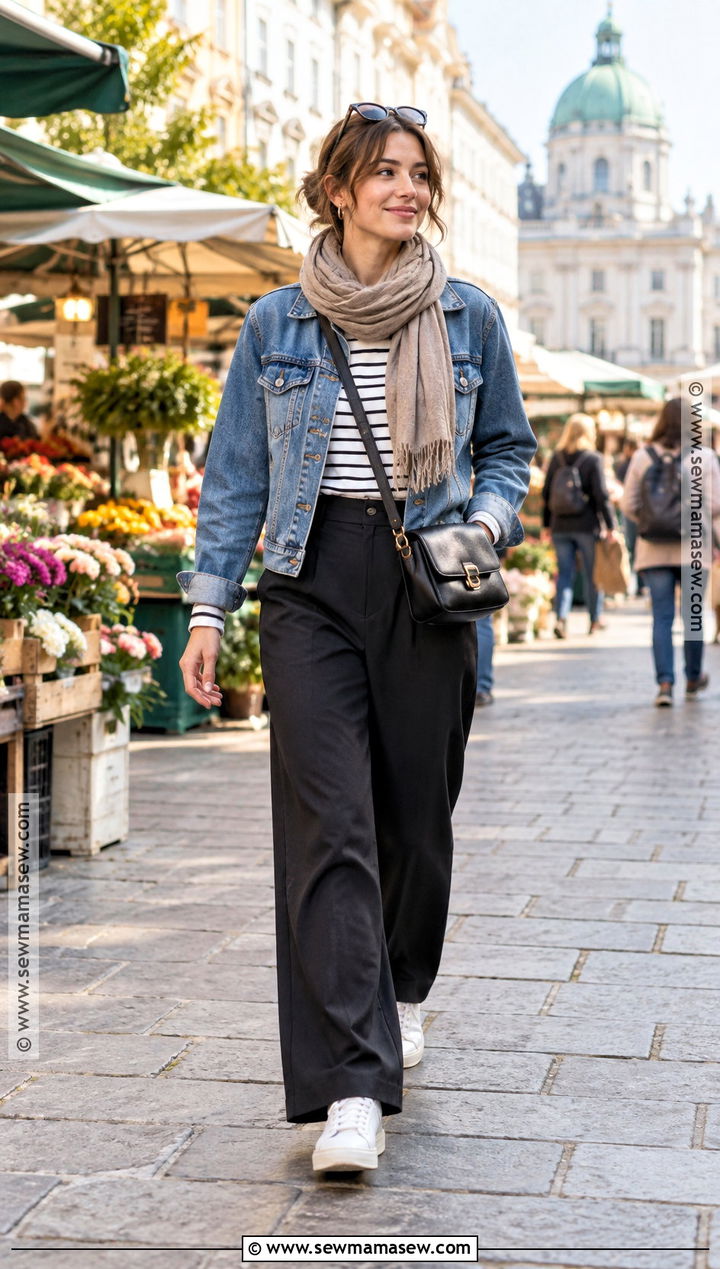 Denim Jacket Vienna Autumn Outfit - 20 vienna outfit autumn ideas