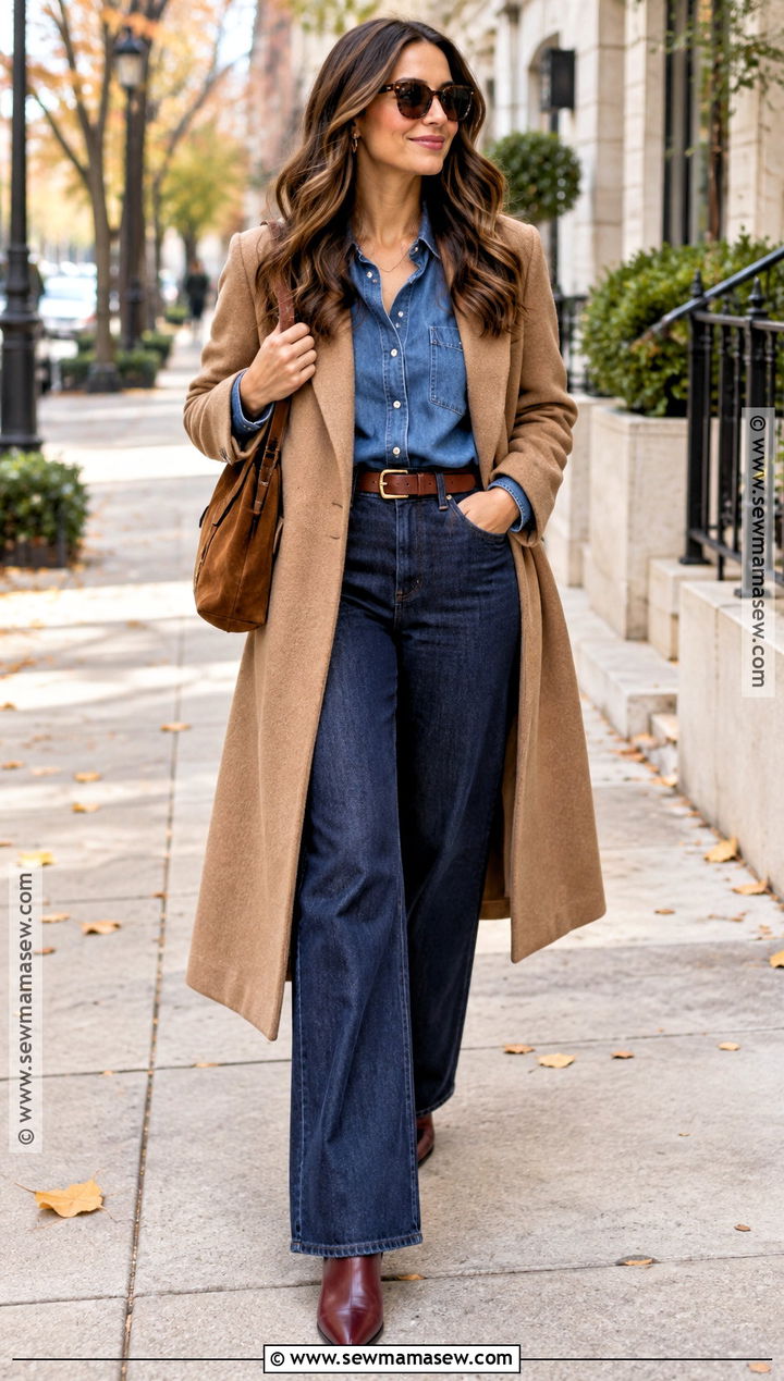 Denim On Denim Fall Outfit - 20 Fall Fashion Ideas