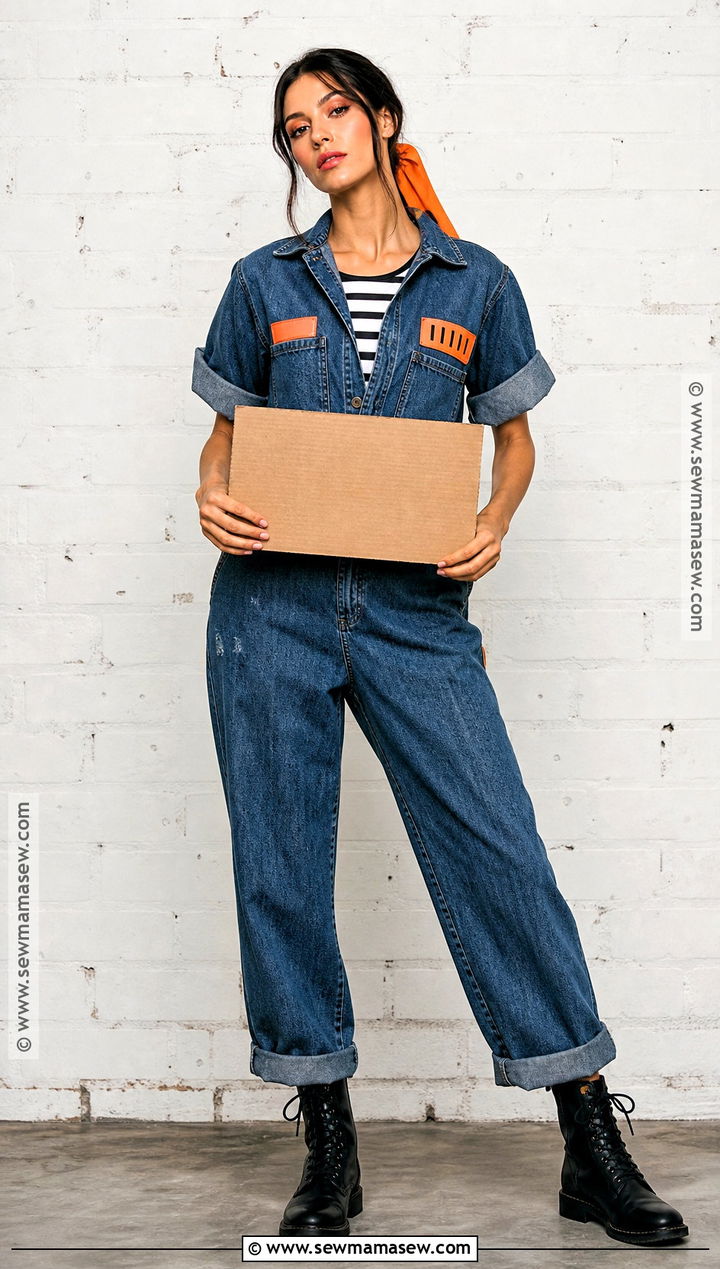 Denim Prisoner Costume - 30 prisoner costume ideas for women