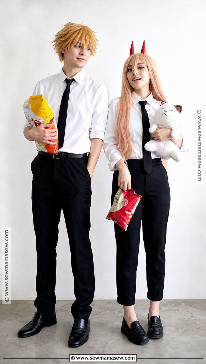 Denji And Power Cosplay - 30 matching cosplay ideas