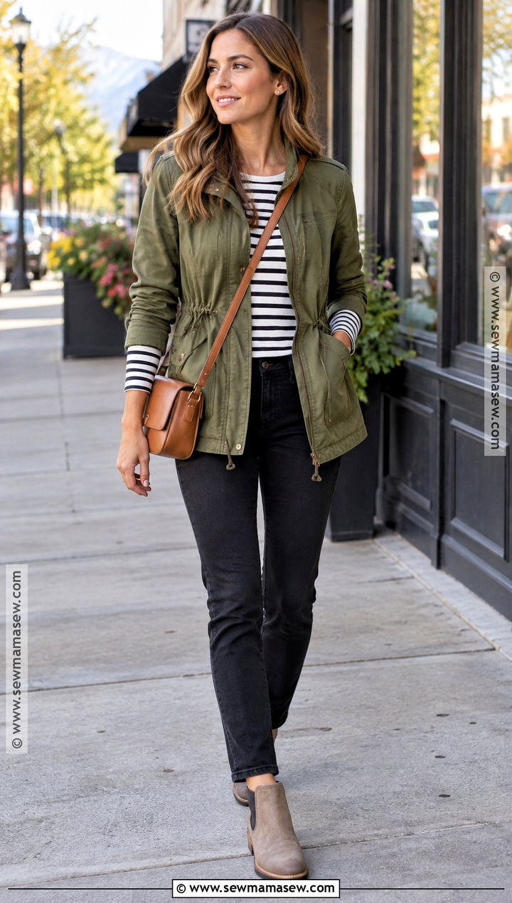 Denver Fall Utility Jacket Outfit - 20 Denver Colorado Outfits Fall