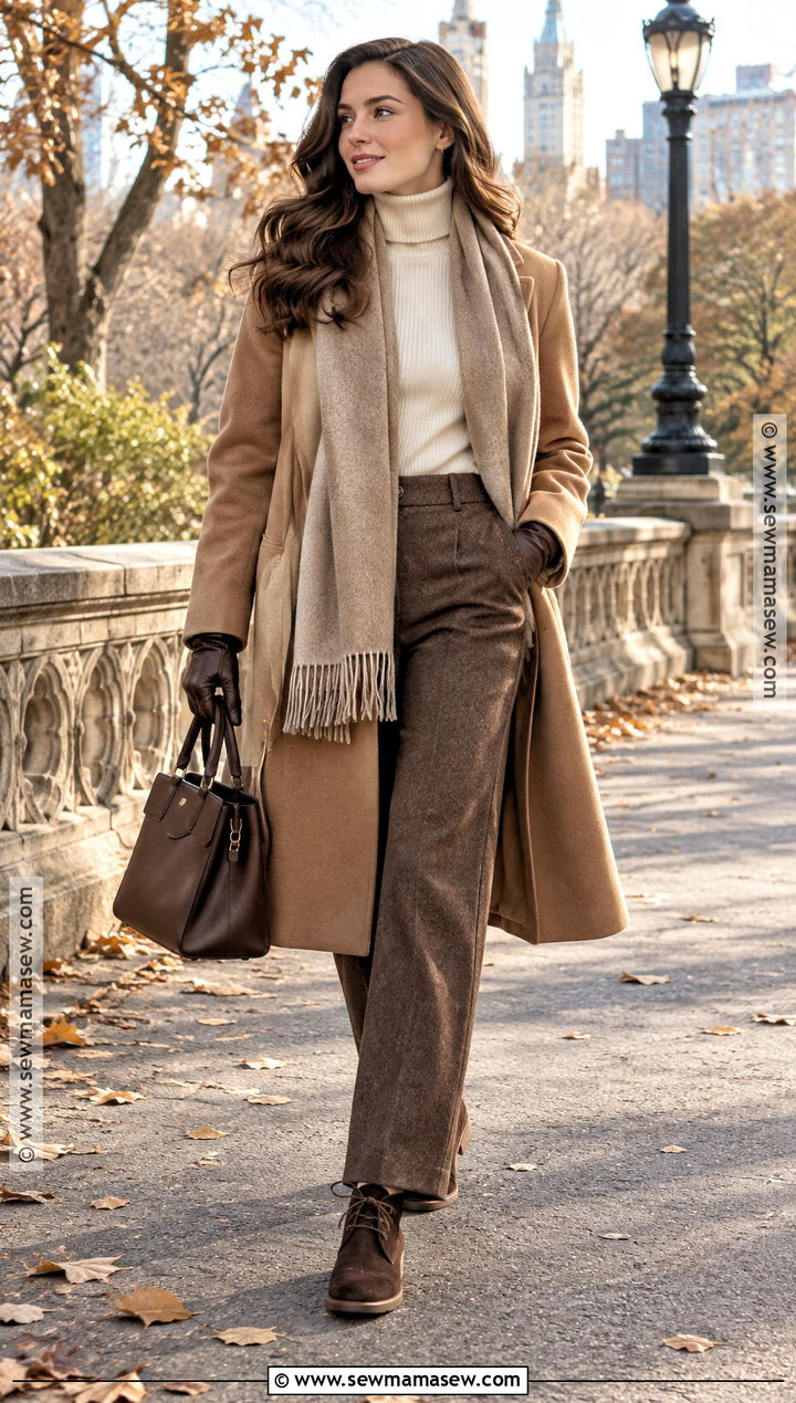 Desert Boots With A Wool Coat - 15 desert boots fall fashion