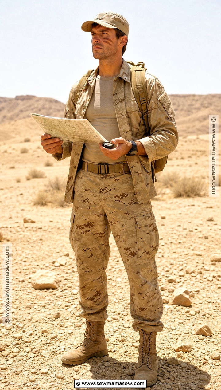Desert Camouflage Army Costume - 40 army costume ideas