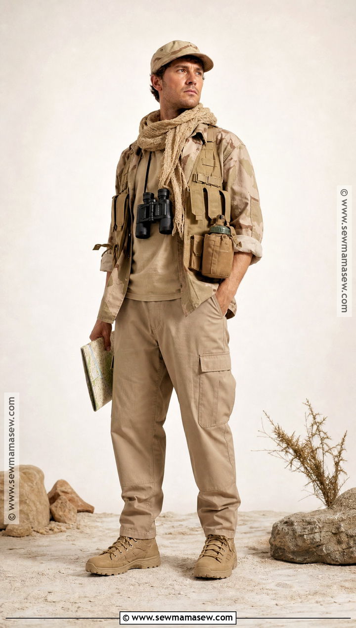 Desert Camouflage Military Costume - 35 military costume ideas