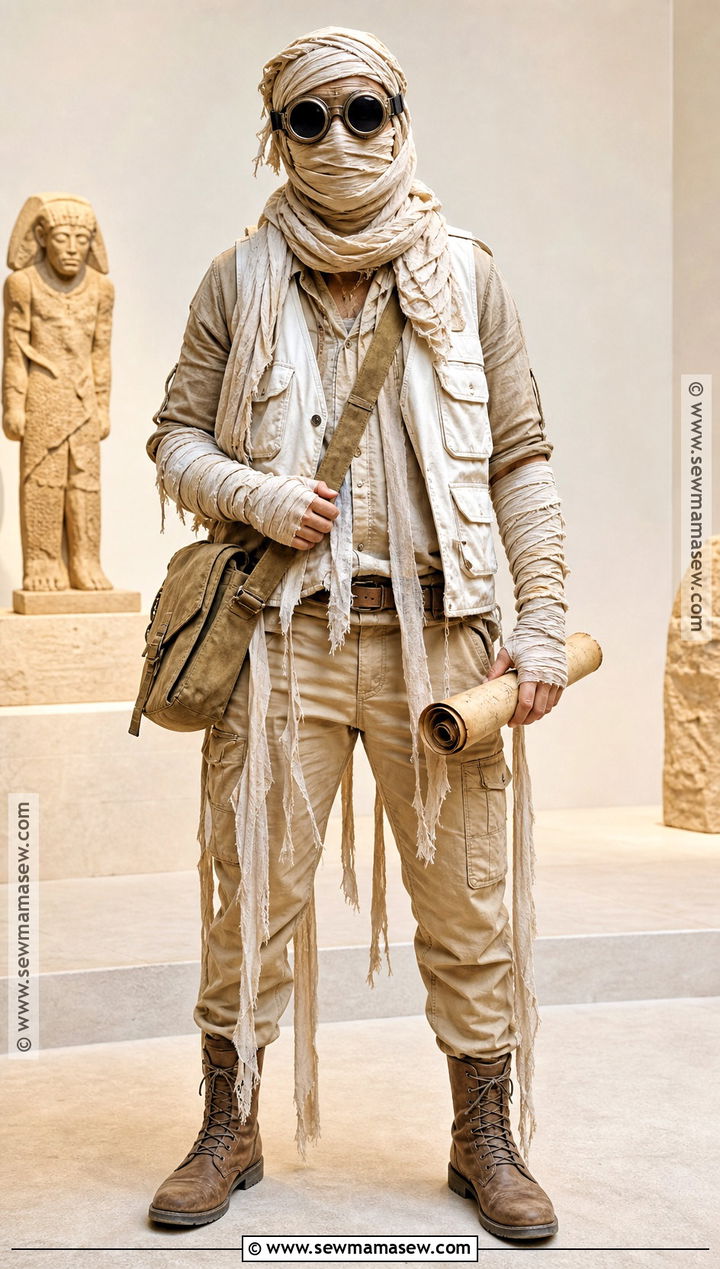 Desert Explorer Mummy Outfit - 30 Mummy Outfit Ideas