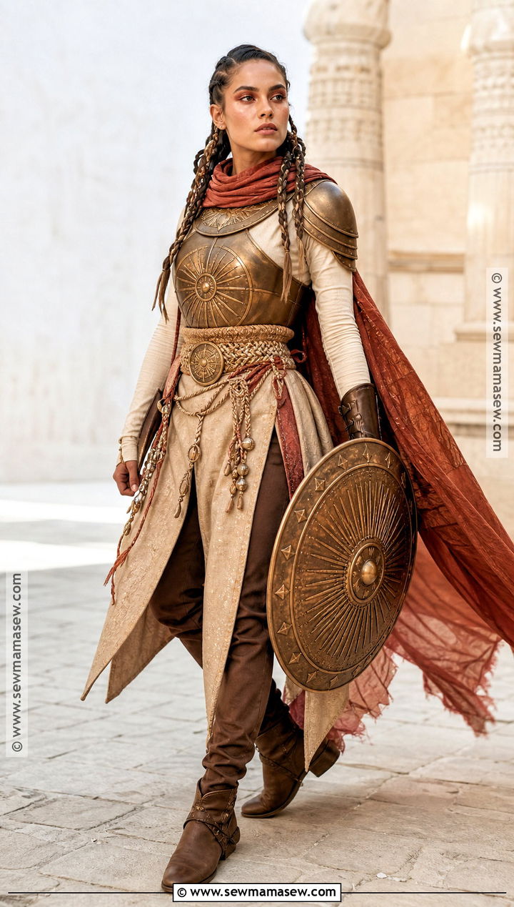 Desert Knight Costume - 35 Knight Costume Ideas for Women