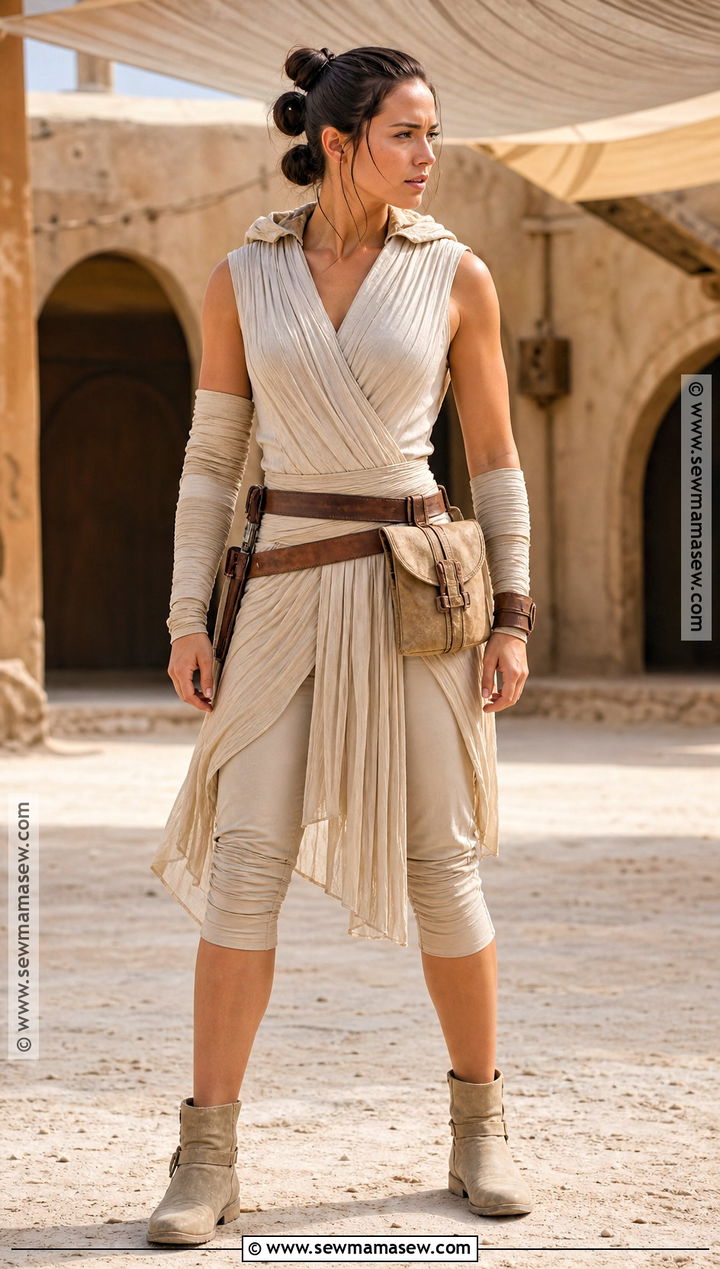 Desert Mission Rey Costume - 30 Rey Star Wars Costume Ideas
