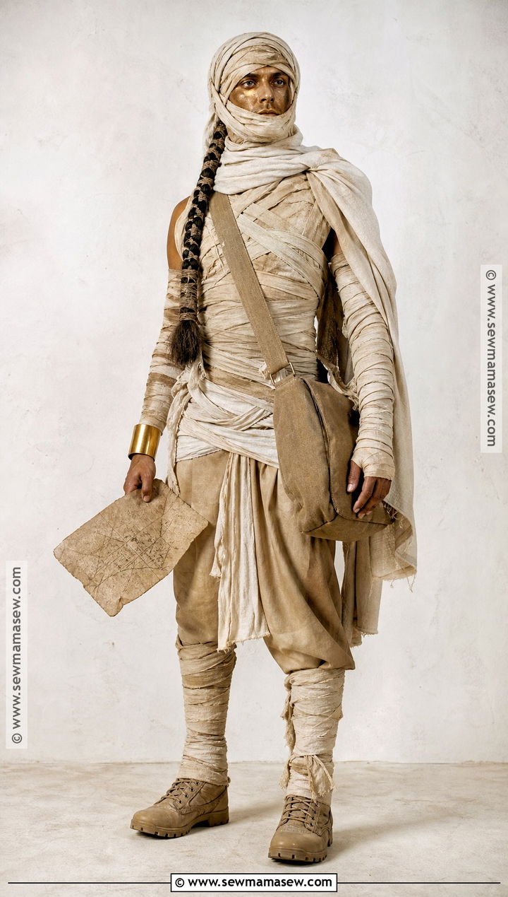 Desert Mummy Costume - 40 mummy halloween costume ideas