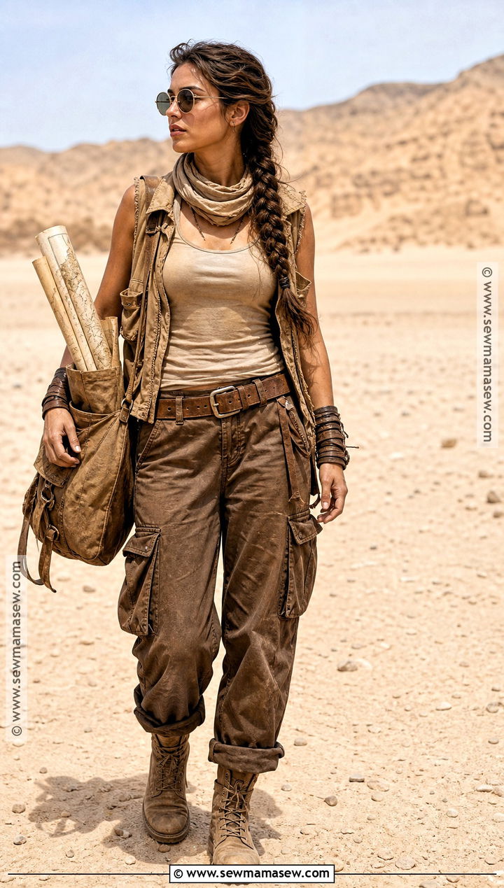 Desert Scavenger Zombie Apocalypse Outfit - 35 zombie apocalypse outfits for women