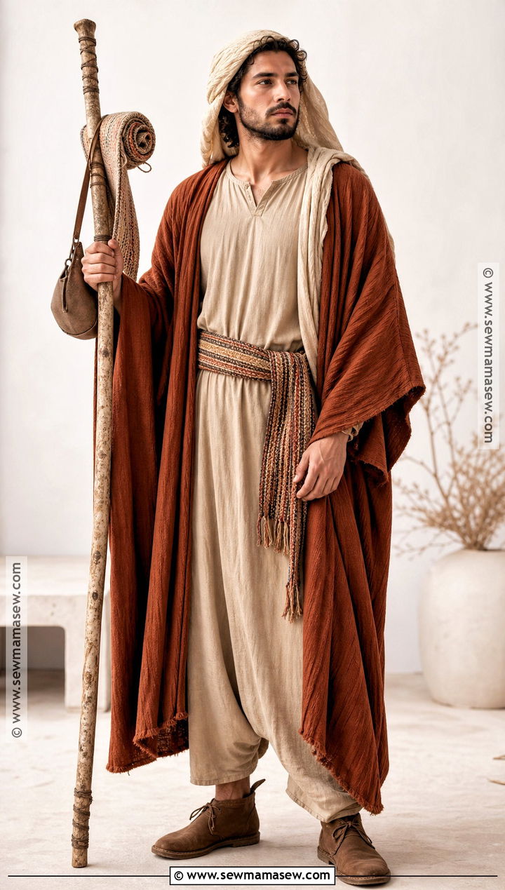 Desert Traveler Shepherd Costume - 30 Shepherd Costume Ideas