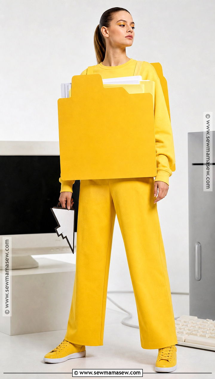 Desktop Folder Icon Costume - 30 Niche Halloween Costume Ideas