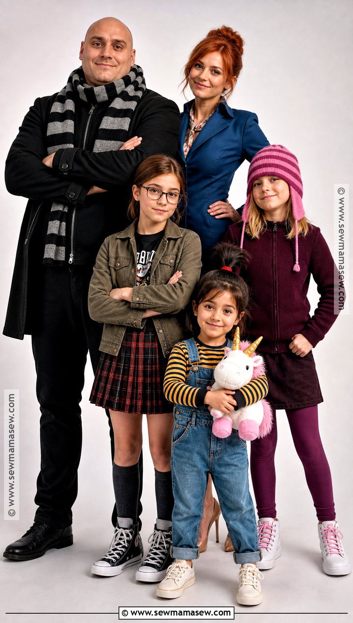 Despicable Me Group Halloween Costume - 35 group of 5 halloween costumes