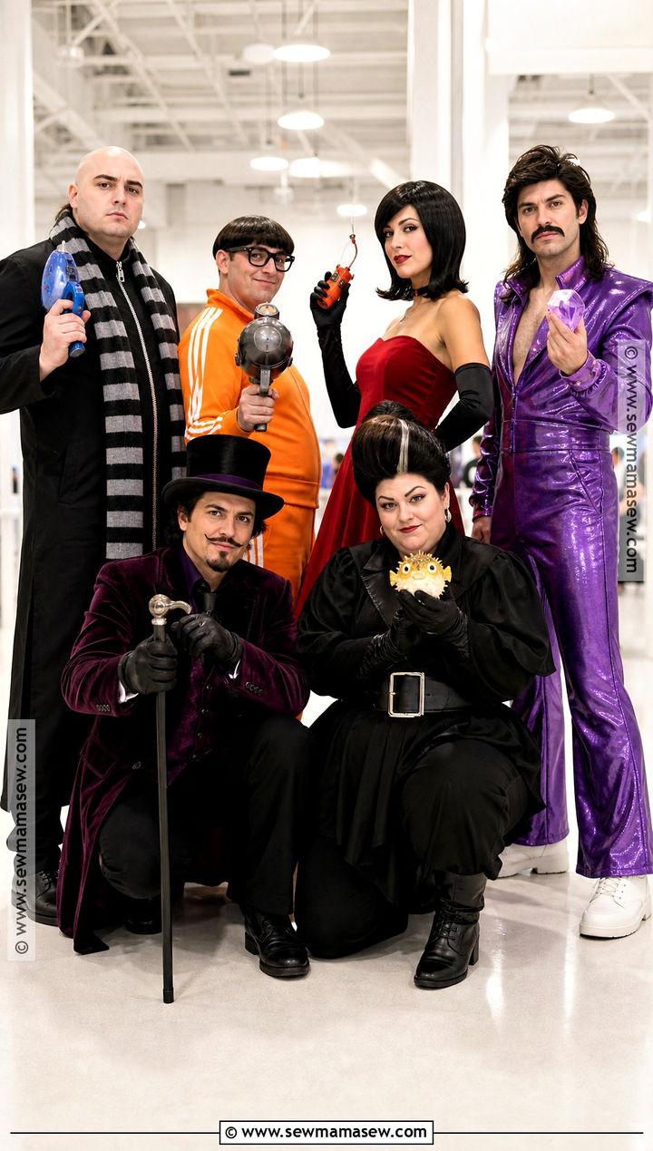 Despicable Me Villains Group Costume - 40 despicable me costume ideas