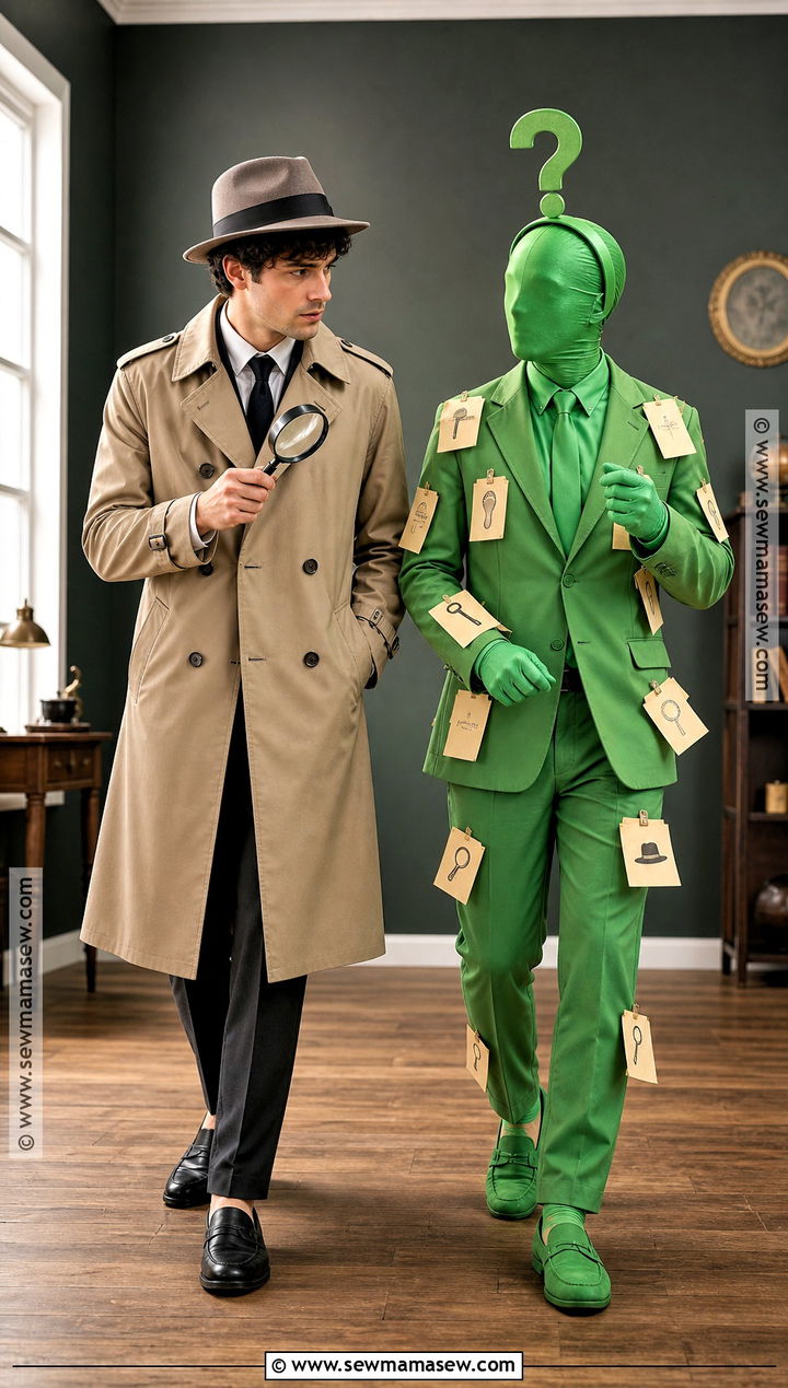 Detective And Clue Couples Costume - 40 creative couples costumes