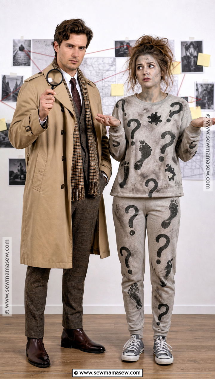 Detective And Missing Clue Couples Costume - 40 unique couples halloween costume ideas