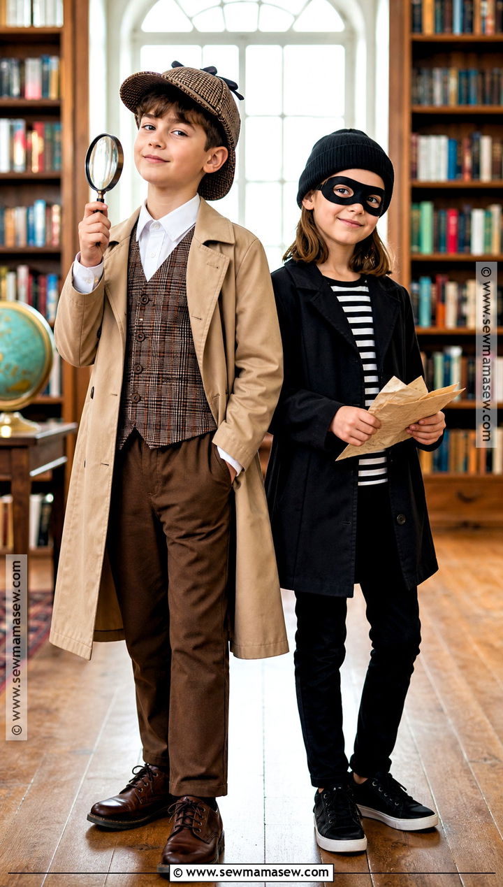 Detective And Mystery Suspect Costume - 35 boy and girl halloween costumes