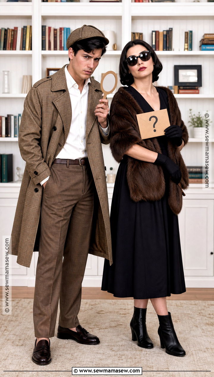 Detective And Mystery Suspect Costume - 35 best halloween costumes for couples