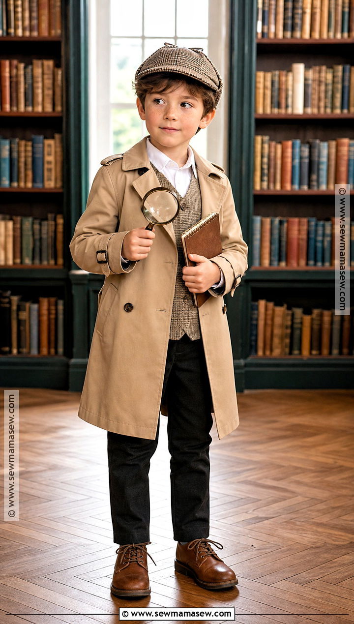 Detective Costume With Trench Coat - 30 best fancy dress costumes for kids