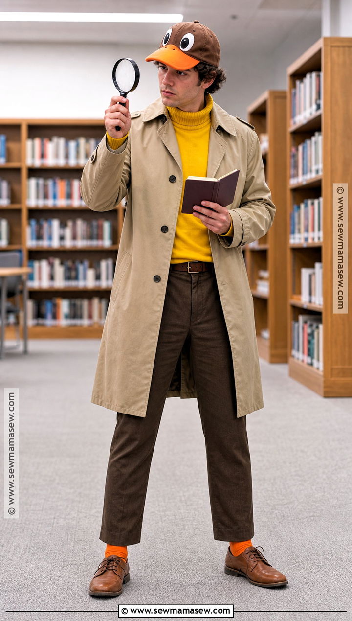 Detective Duck Costume - 35 duck costume ideas