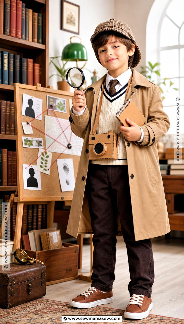 Detective Fancy Dress Costume - 35 fancy dress costumes for kids
