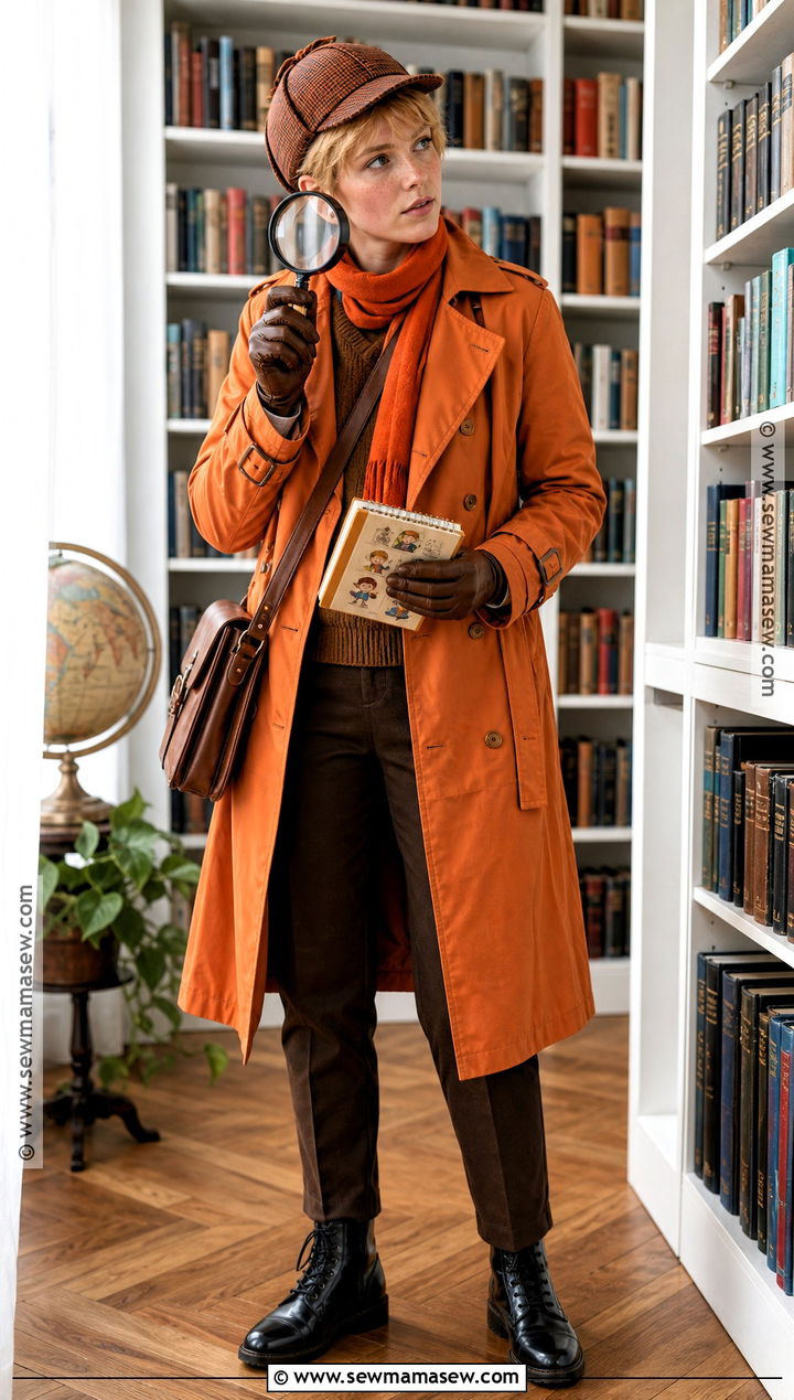 Detective Kenny Cosplay With Orange Trench Coat - 30 Kenny Cosplay Ideas