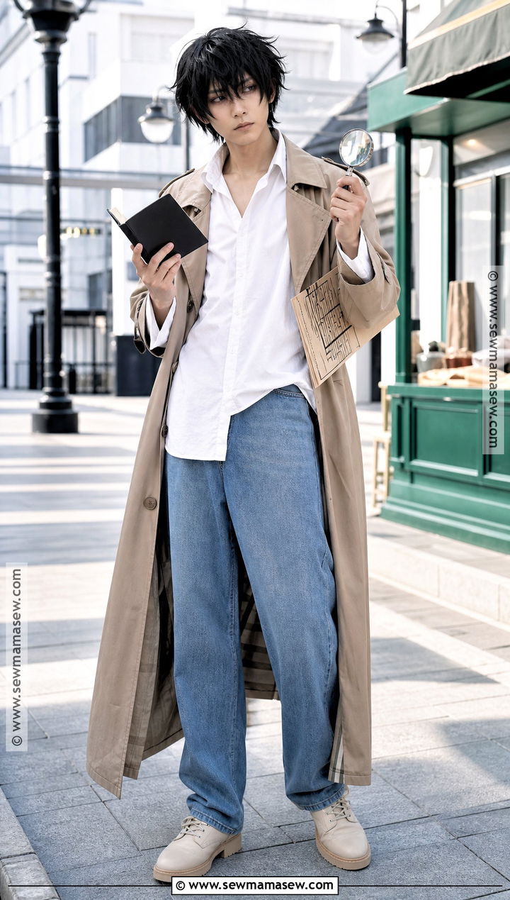 Detective L Cosplay With Long Coat - 40 l cosplay ideas