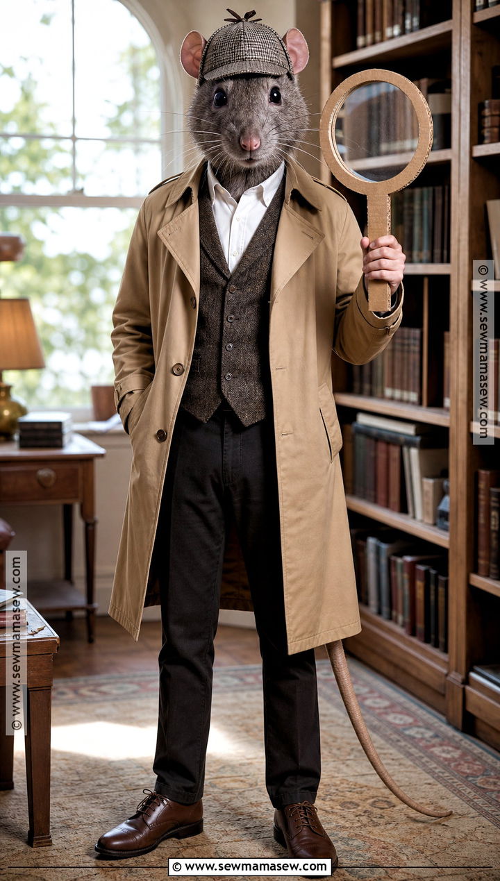 Detective Rat Costume - 35 rat costume ideas
