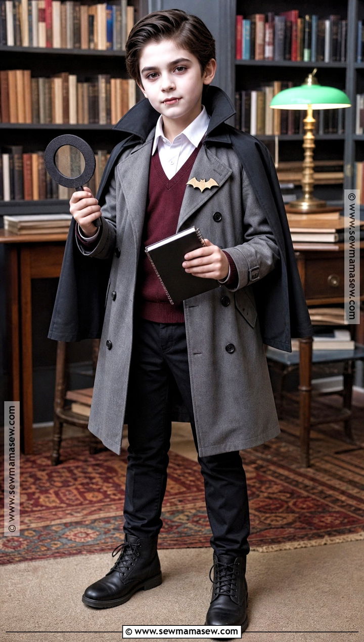 Detective Vampire Costume - 30 vampire costume ideas for kids