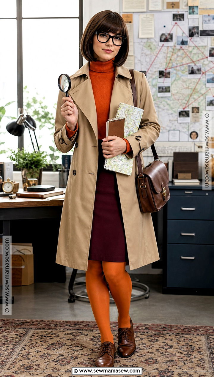 Detective Velma Costume - 50 velma costume ideas