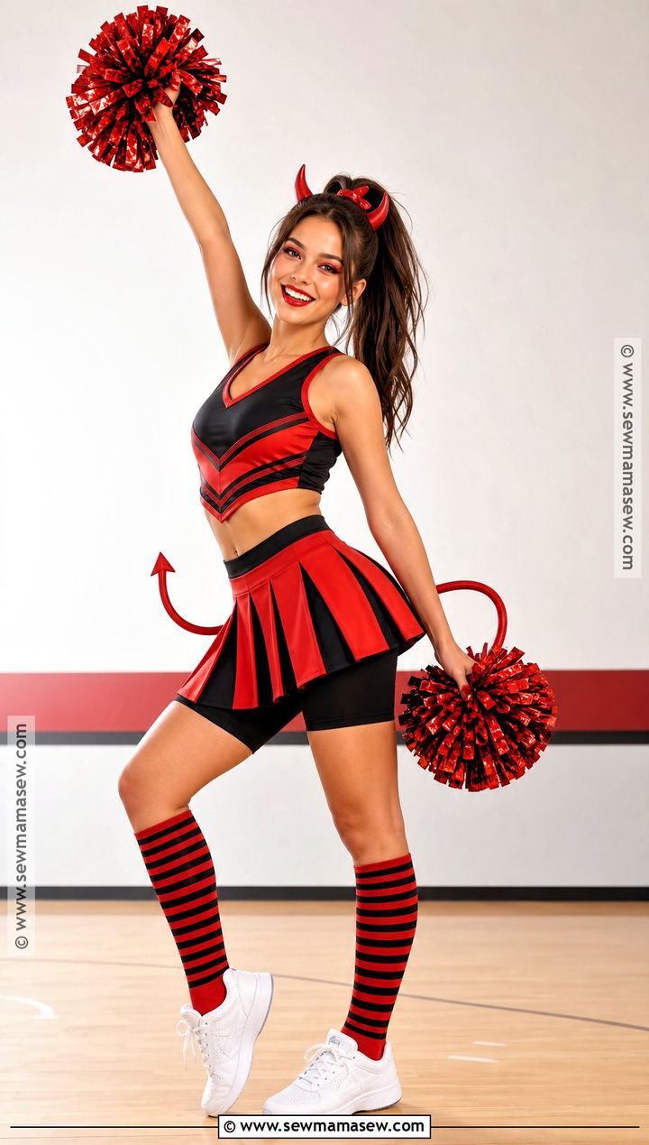 Devil Cheerleader Costume - 40 devil costume ideas for women